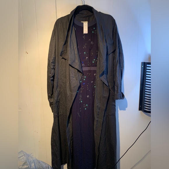 Anthropologie Duster jacket sz L - Picture 2 of 4